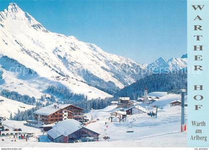 Warth Vorarlberg Hotel Warther Hof