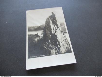 Österreich 1932 Echtfoto AK Österreich Dürnstein Wachau mit Tagesstempel Dürnstein