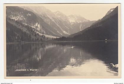 Jägersee b. Wagrain old postcard not posted b230720