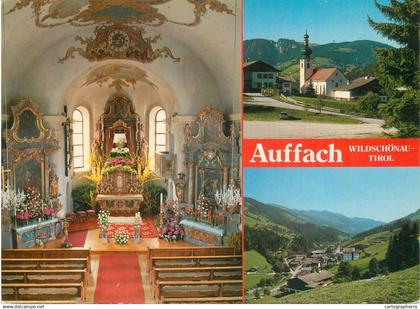 Austria Wildschonau Tirol Auffach resort and church multi view