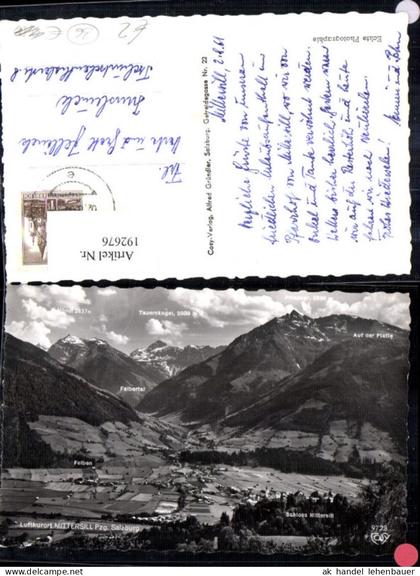 192676,Mittersill m. Schloss Mittersill Gipfelkarte