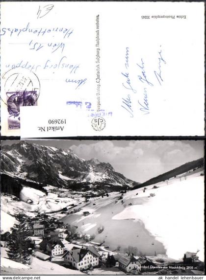 192690,Dienten a. Hochkönig Winteransicht
