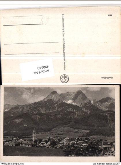 490340,Saalfelden Totale Bergkulisse