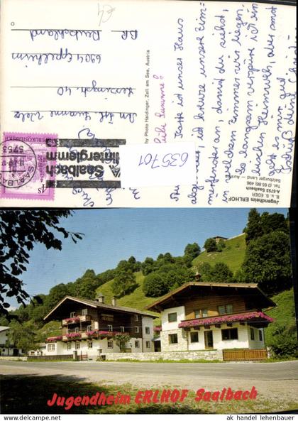 635701,Saalbach Saalbach-Hinterglemm Jugendheim Erlhof