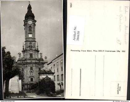 386638,Stift Zwettl Stiftskirche Kirche