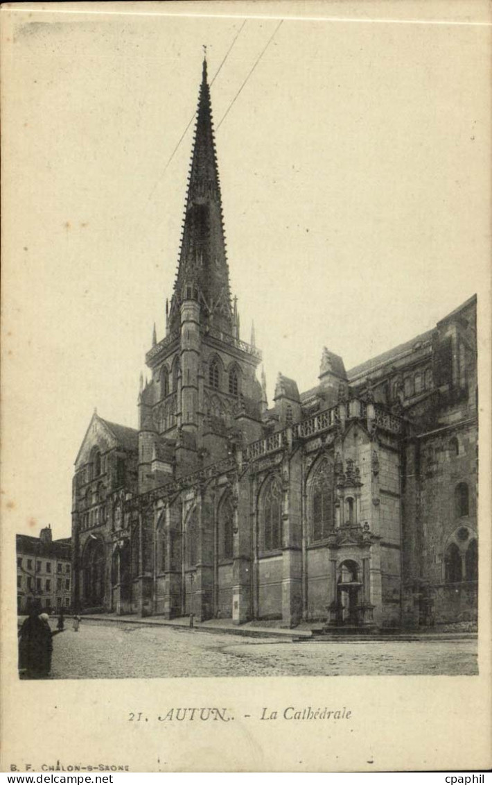 Autun - La Cathedrale - CPA