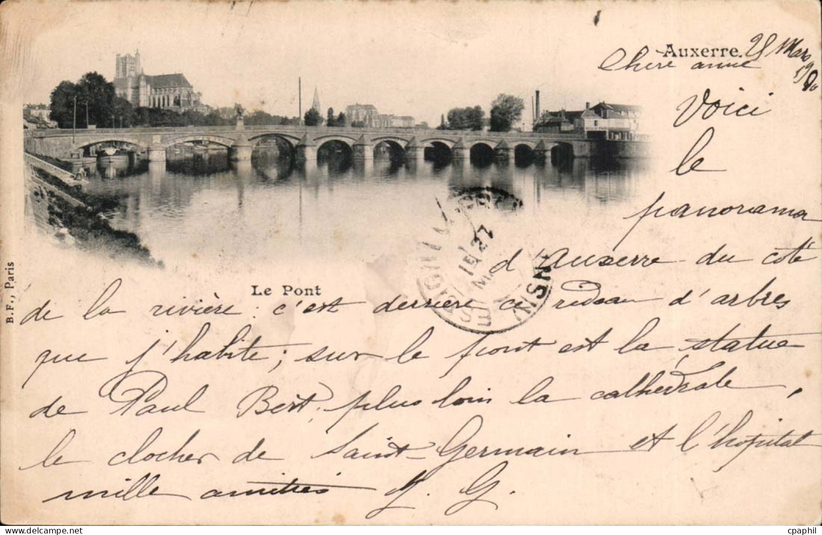 Auxerre CPA le pont