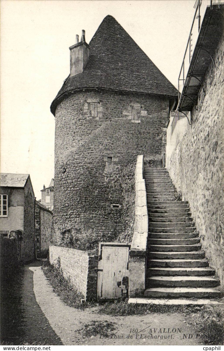 Avallon CPA La tour de l'Escharguet