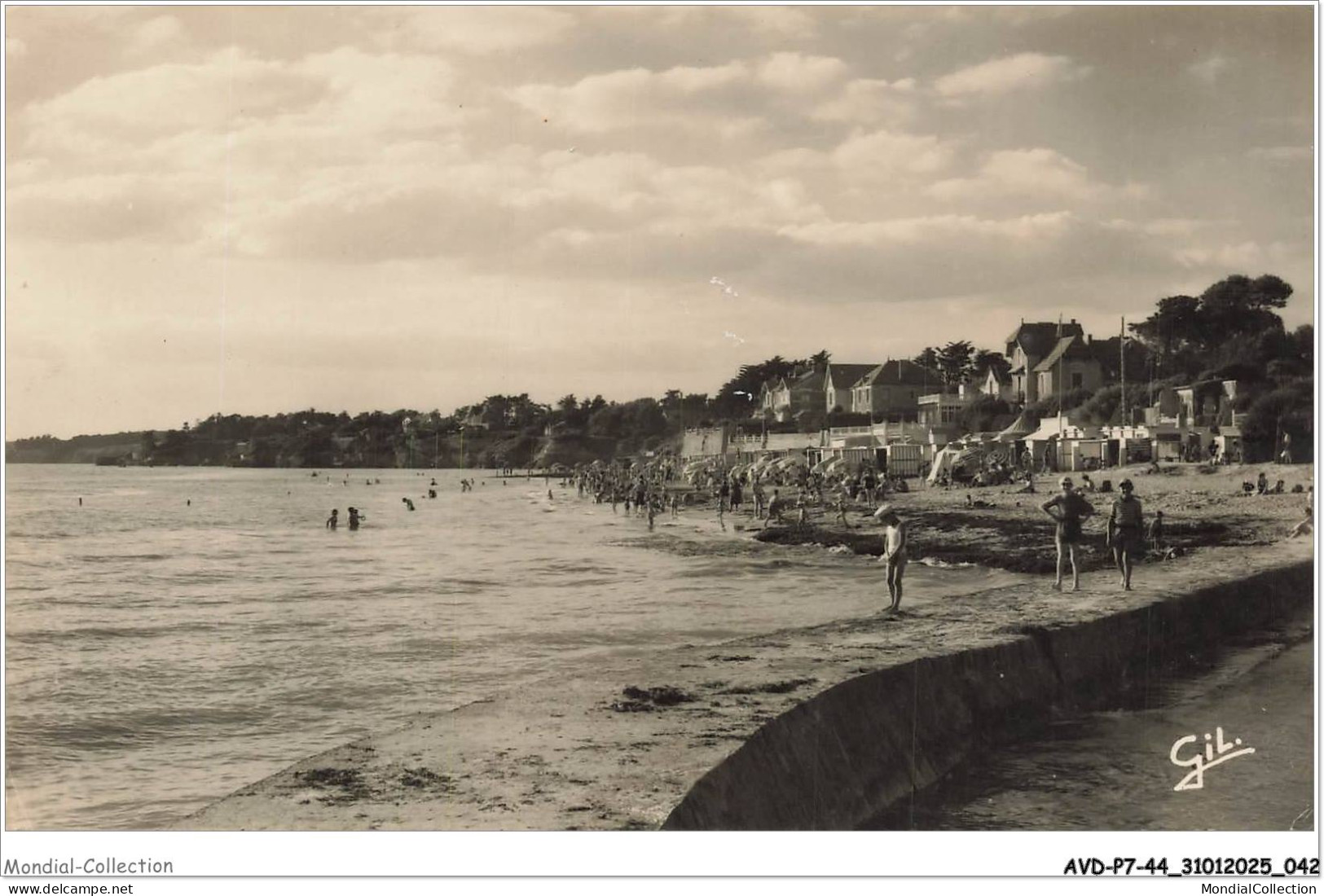 AVDP7-0560-44 - LA BERNERIE-EN-RETZ - La plage