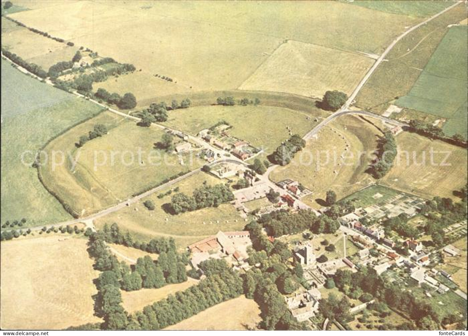 Avebury Wiltshire Fliegeraufnahme