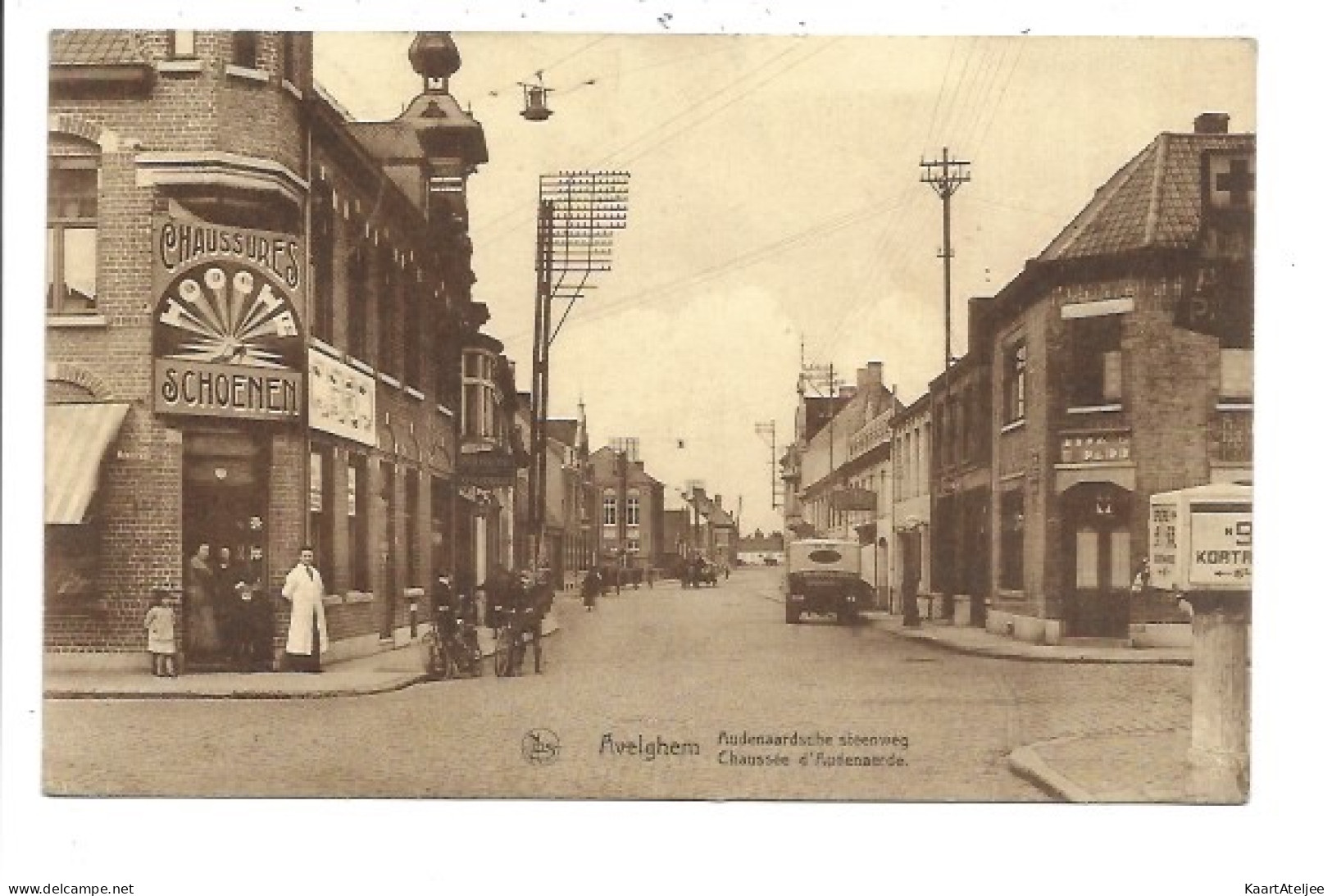 Avelgem - Audenaardsche steenweg.