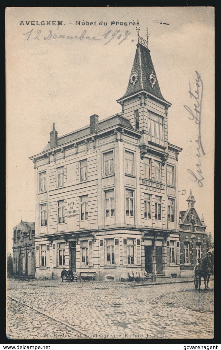 AVELGEM  HOTEL DU PROGRES