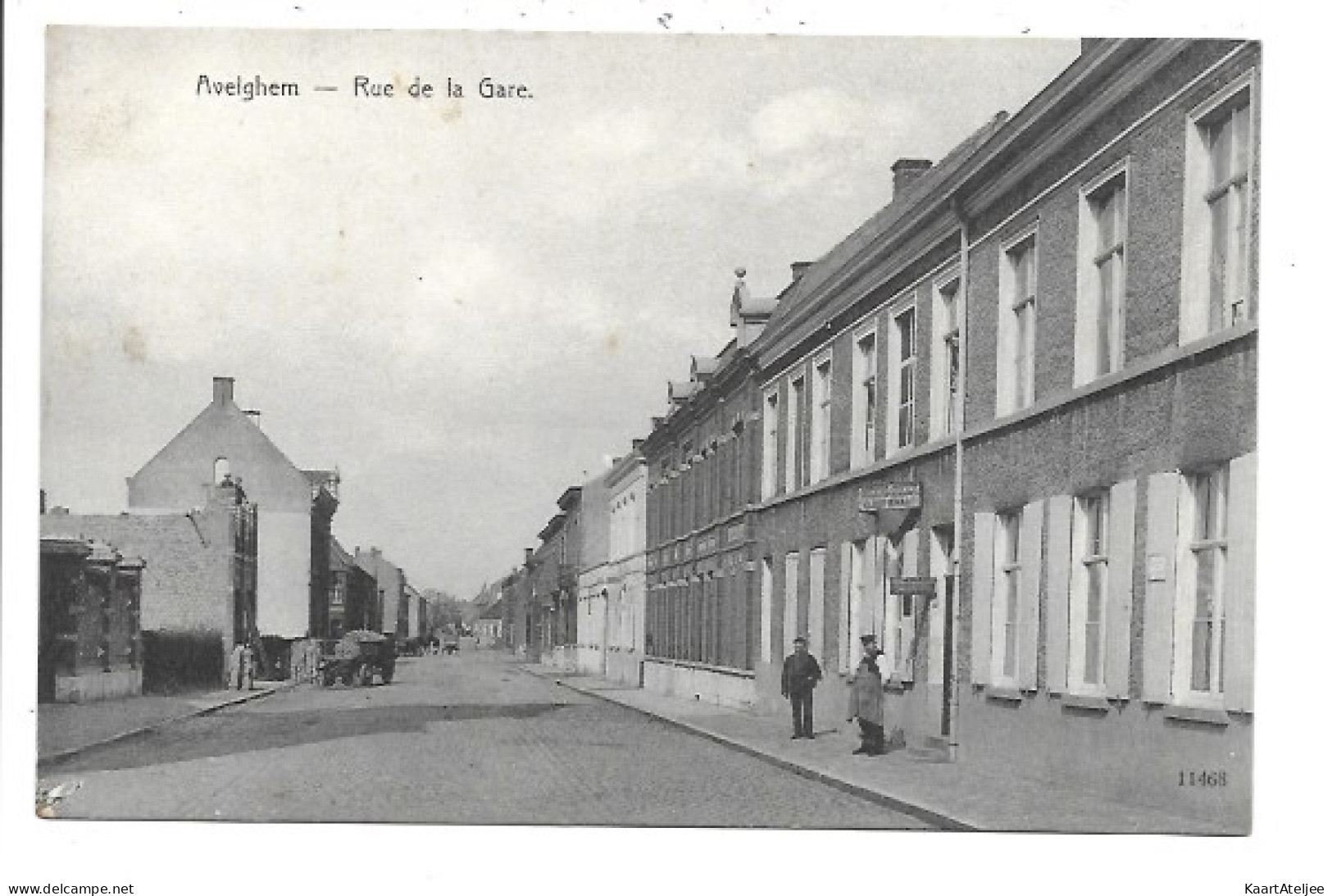 Avelgem - Rue de la Gare.