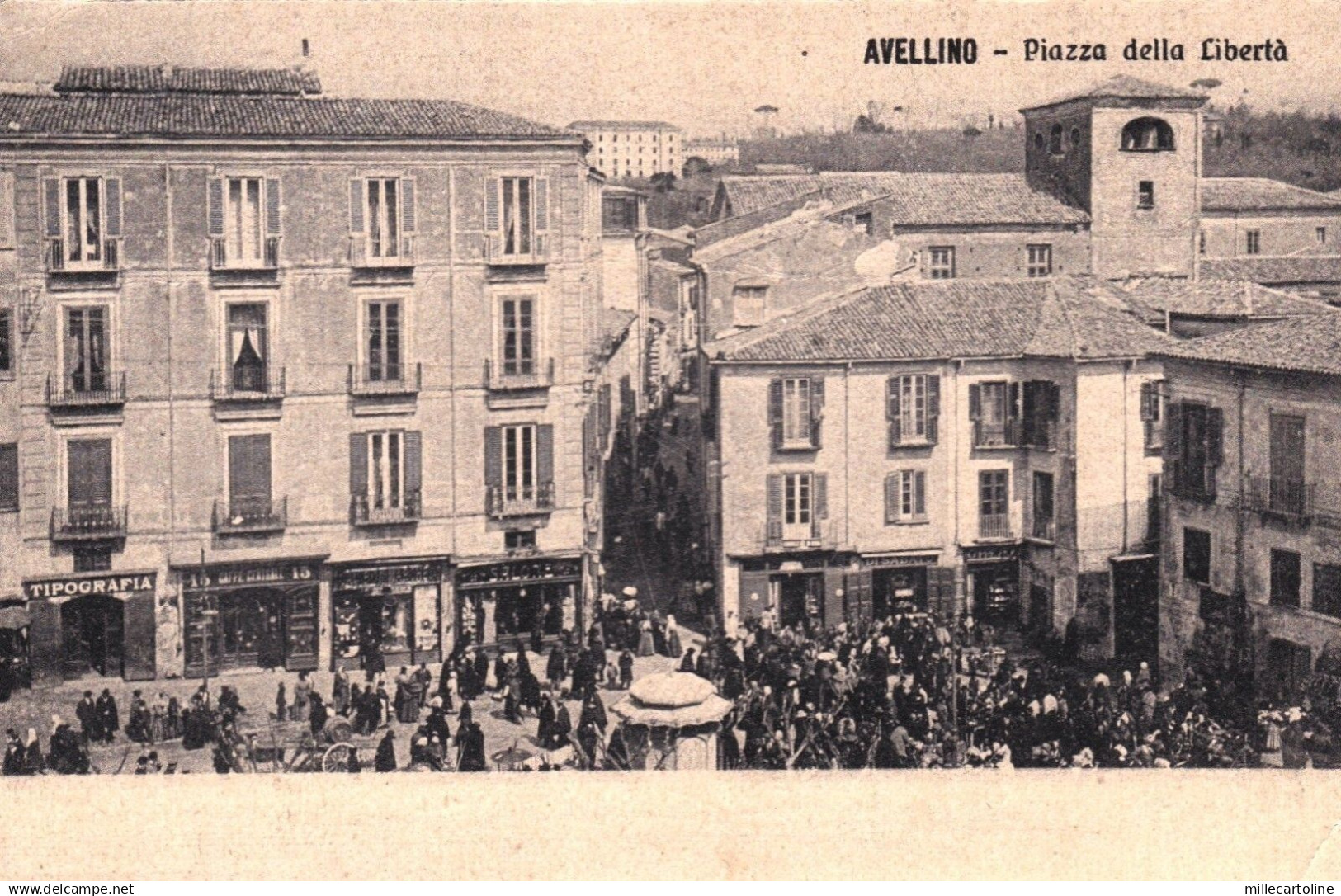 AVELLINO: Piazza della Liberta'   1914