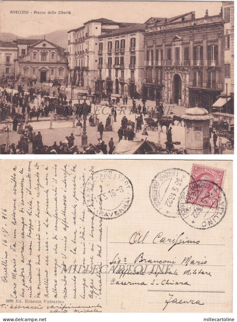 AVELLINO: Piazza della Liberta'   1916
