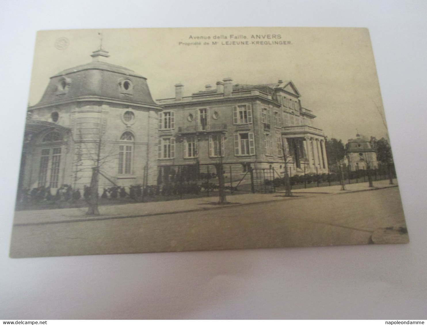 Avenue della Faille Anvers,