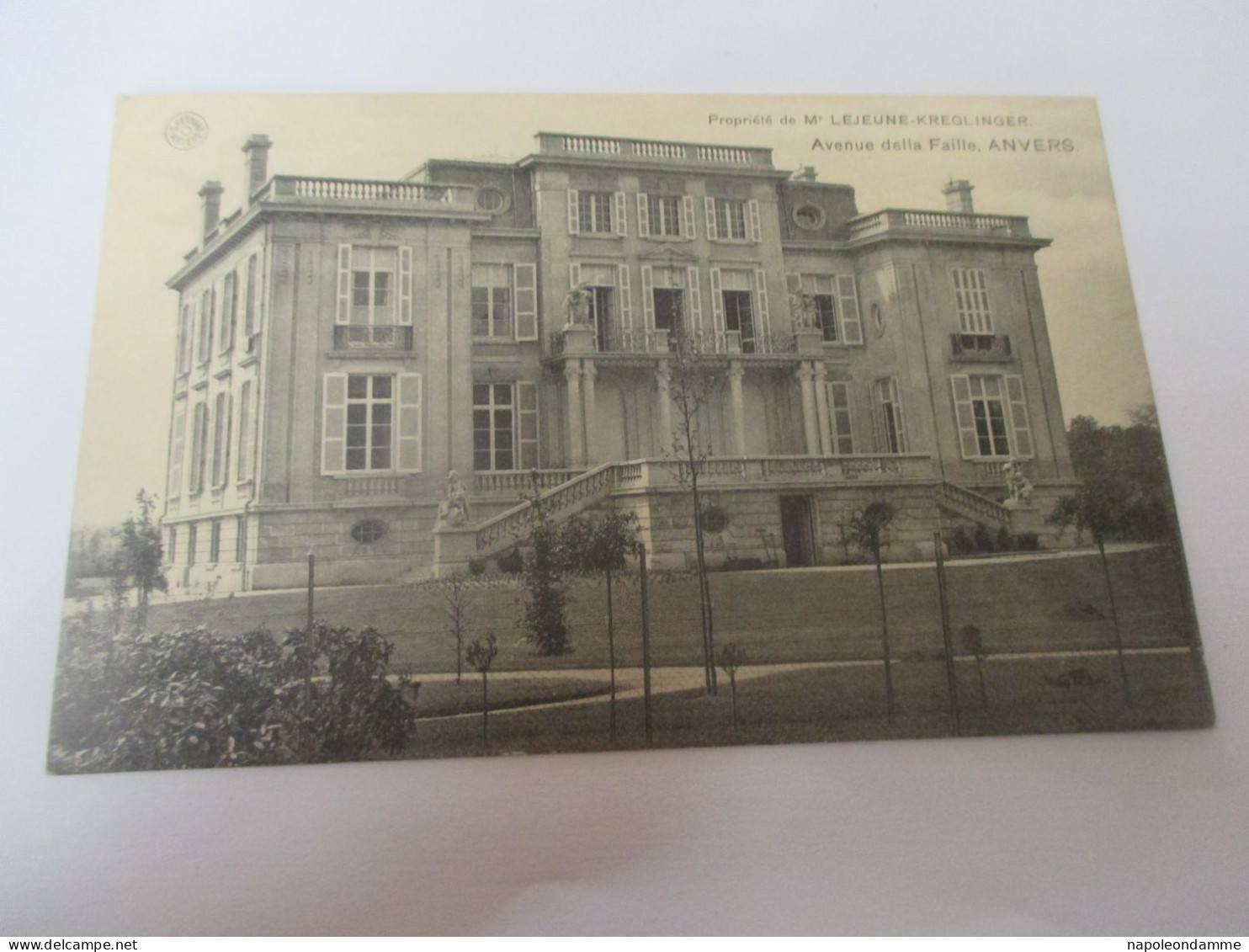 Avenue della Faille Anvers,