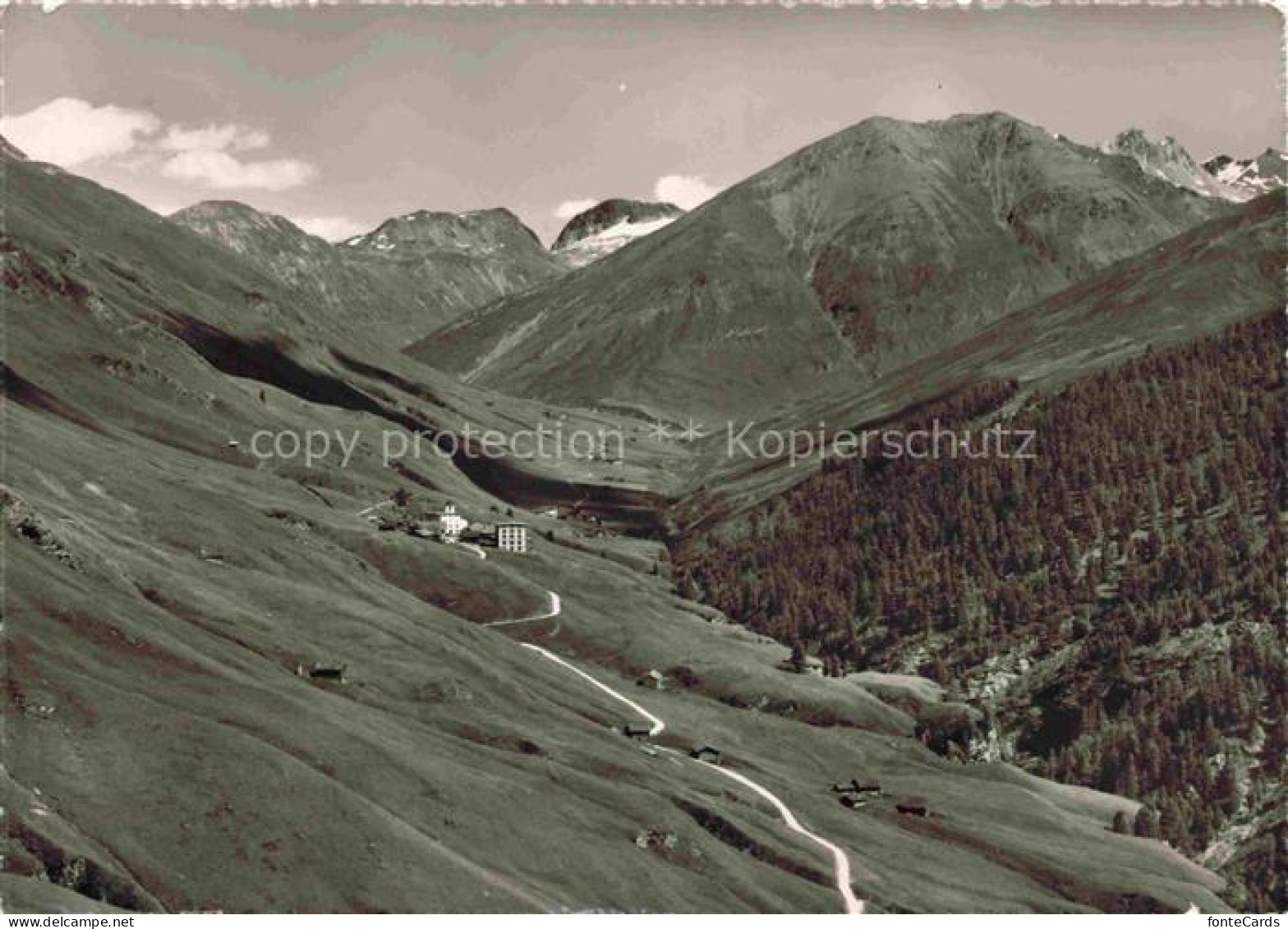 Avers Cresta-Avers GR Das Averser Hochtal Panorama