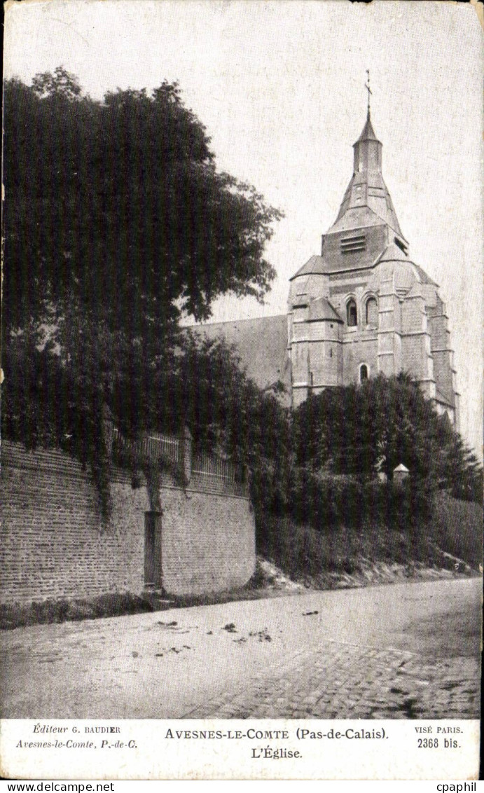 Avesnes le Comte - L'Eglise - CPA