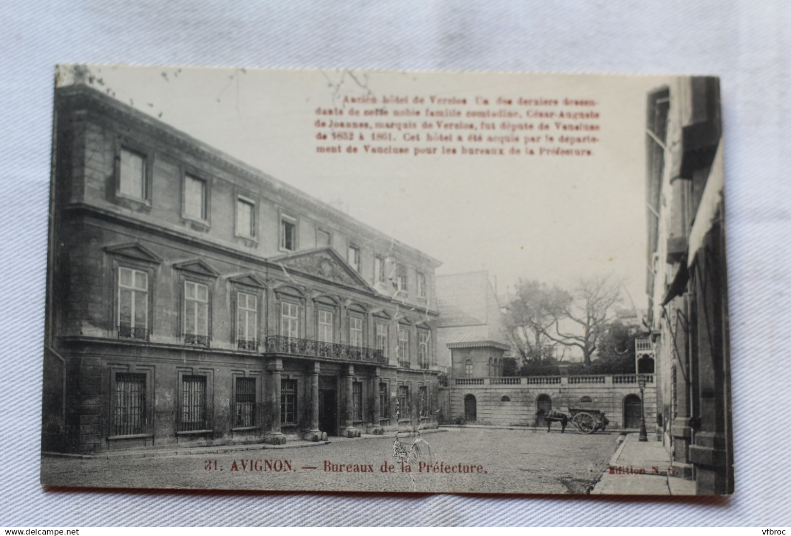 Avignon, ancien hôtel Verclos, Vaucluse 84