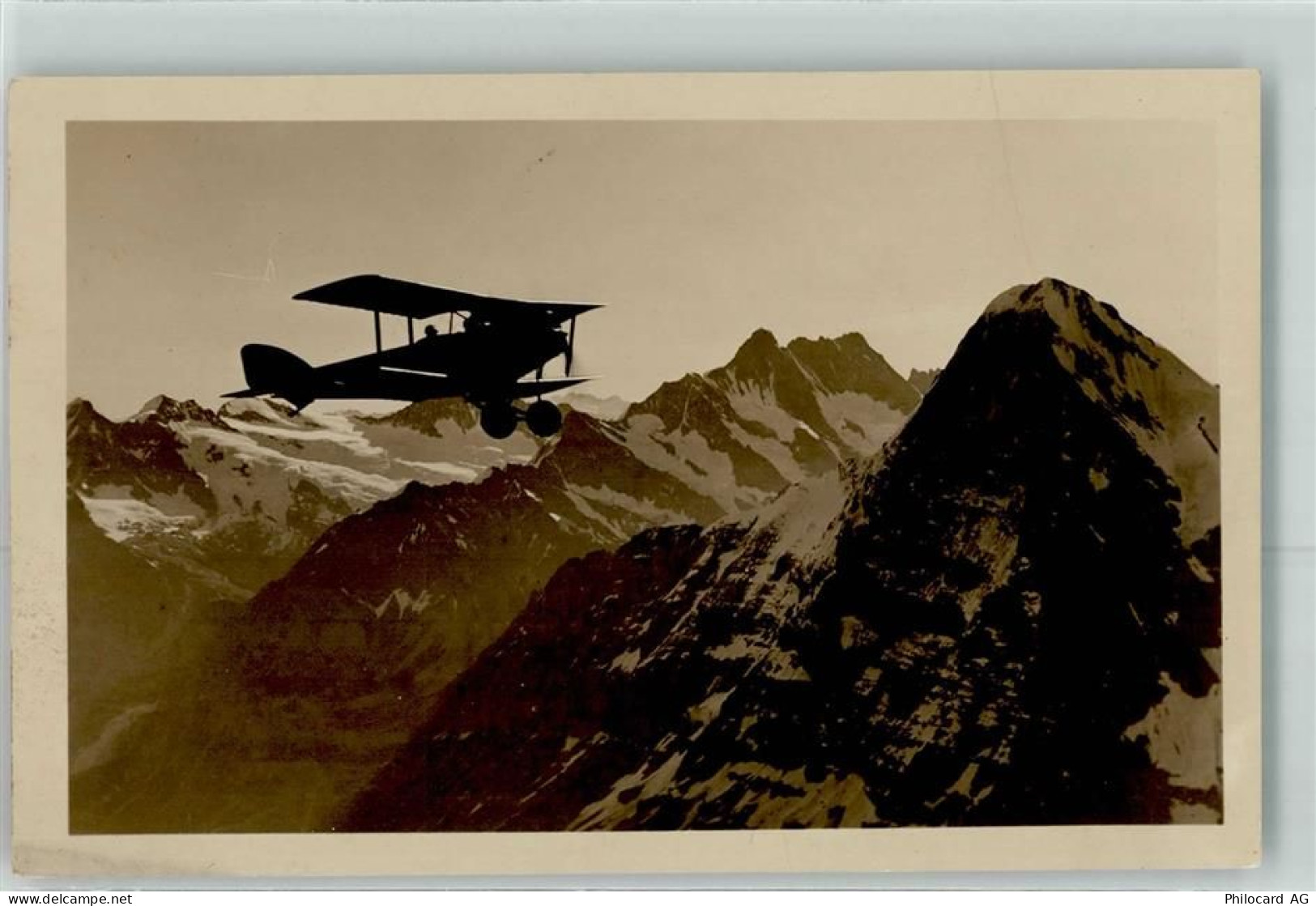 Avion Flugzeug Eiger Schreckhörner Edition Guggenheim & Cie - 13470696