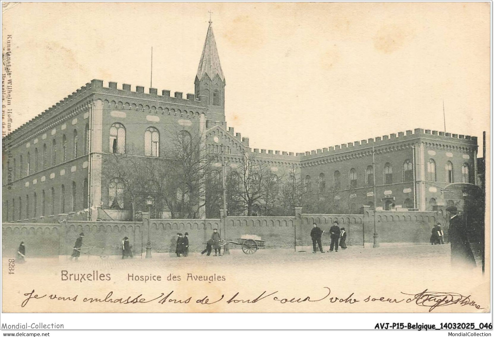 AVJP15-0856-BELGIQUE - BRUXELLES - Hospice des aveugles