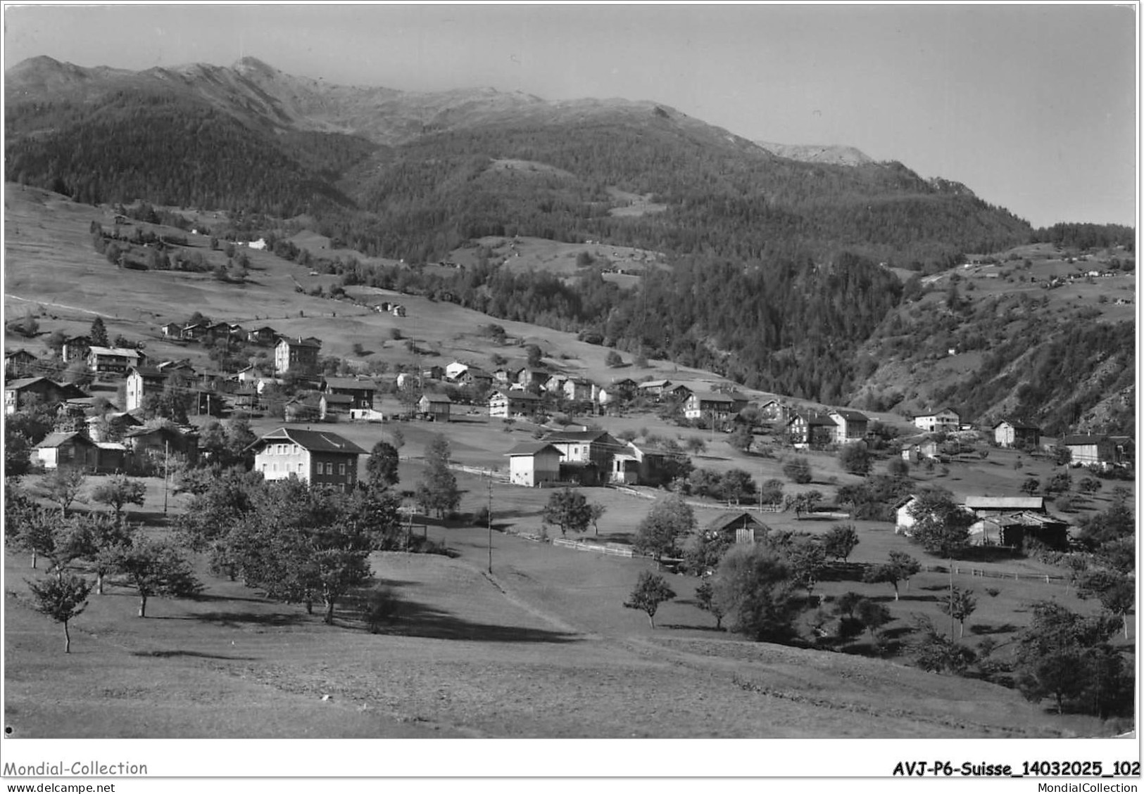 AVJP6-0355-SUISSE - Unterbach - Wallis 1221m - Altstafelhorn - Ergischhorn