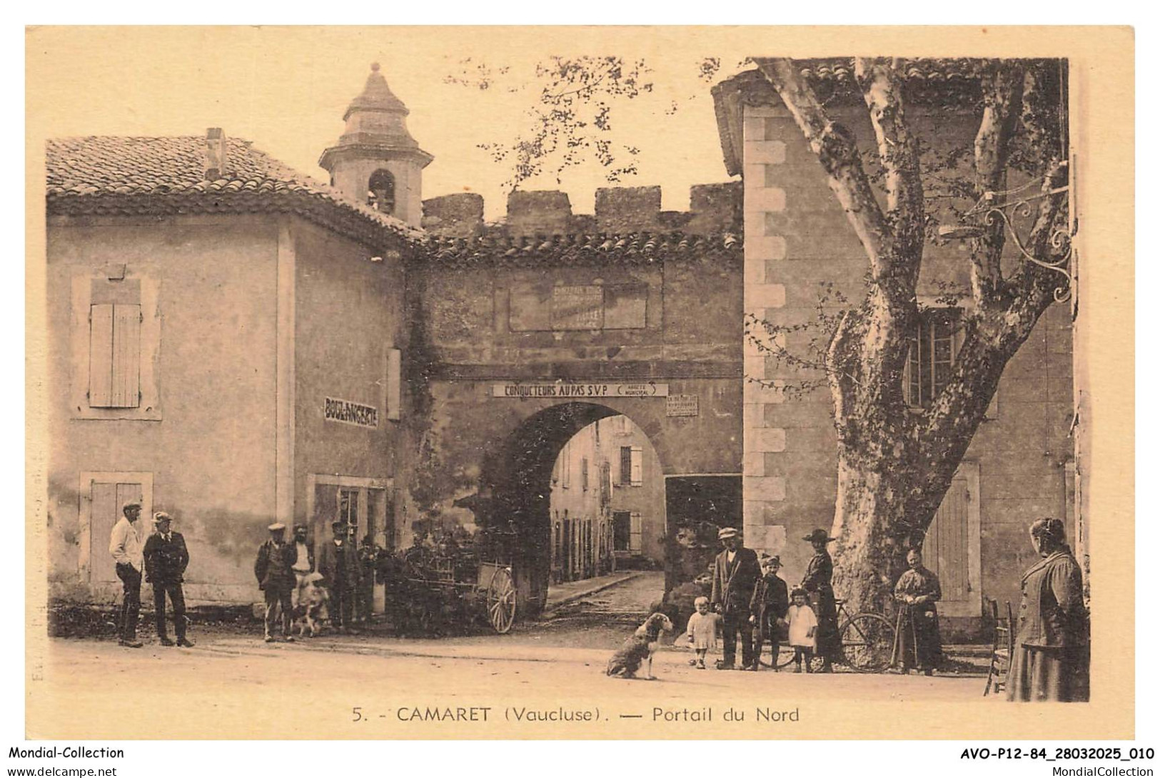 AVOP12-0736-84 - CAMARET - Portail du nord