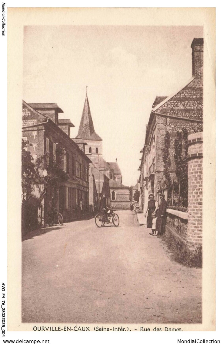 AVOP4-0186-76 - OURVILLE-EN-CAUX - Rue des dames