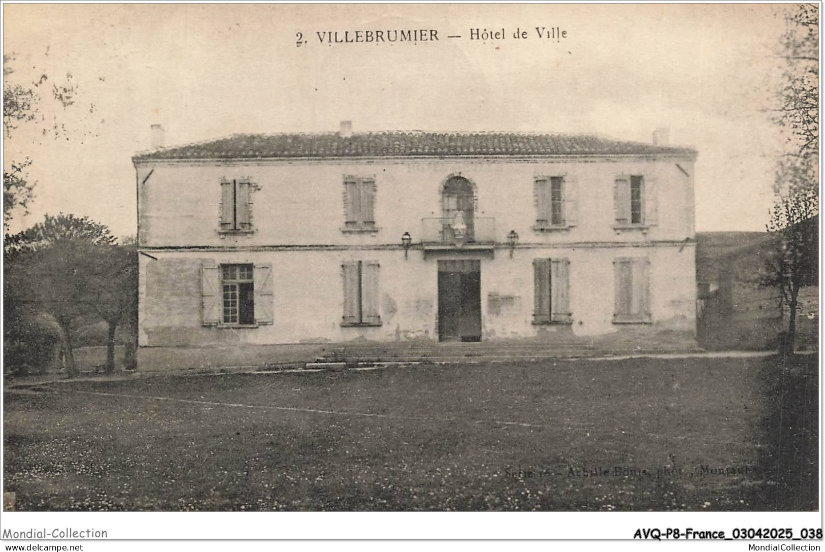 AVQP8-0455-82 - VILLEBRUMIER - Hotel de ville