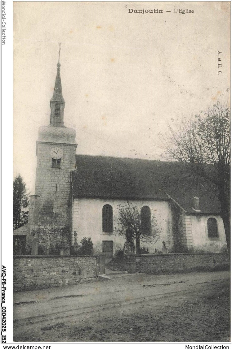 AVQP8-0513-90 - DANJOUTIN - L'église