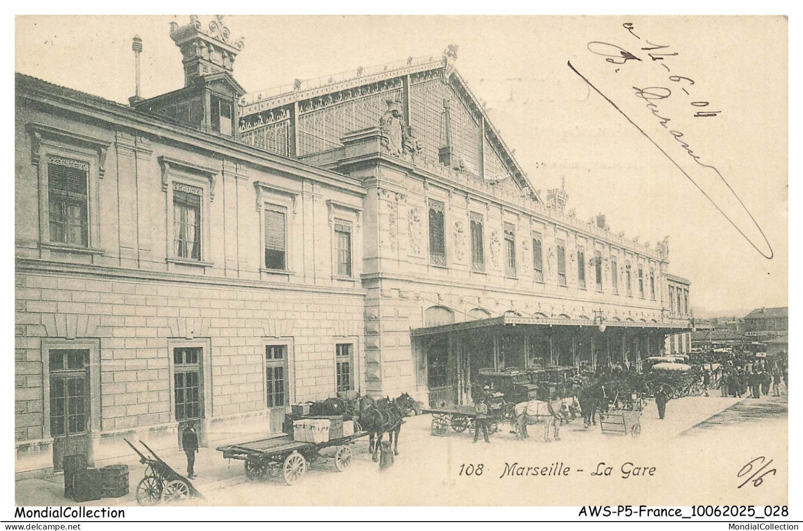 AWSP5-0286-13 - MARSEILLE - La Gare