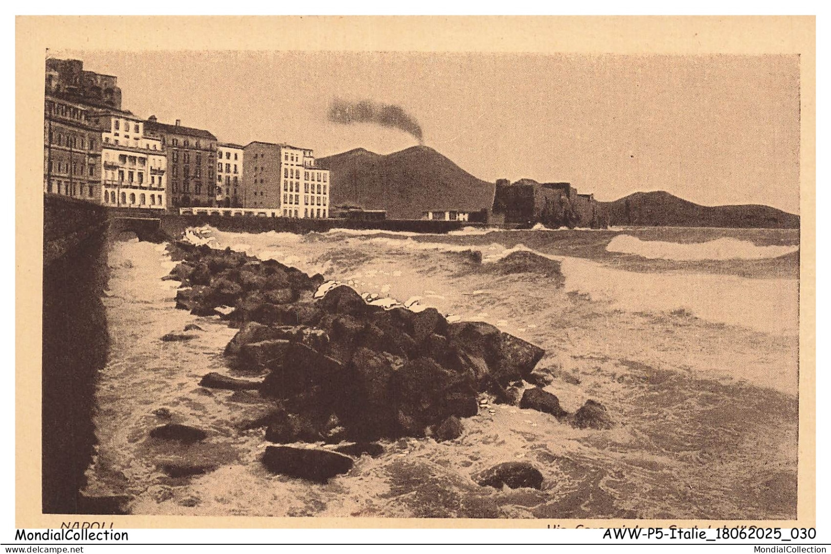 AWWP5-0277-ITALIE - NAPOLI - La seine et ses bords