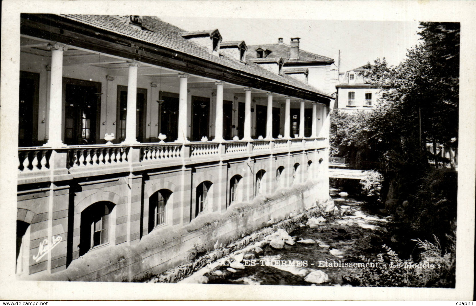 Ax les Thermes CPA Etablissement Le modele
