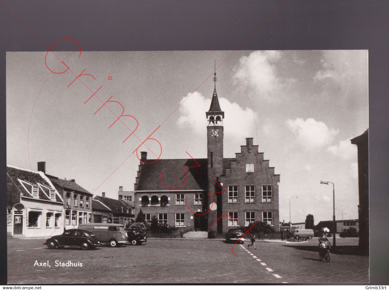 Axel - Stadhuis - fotokaart