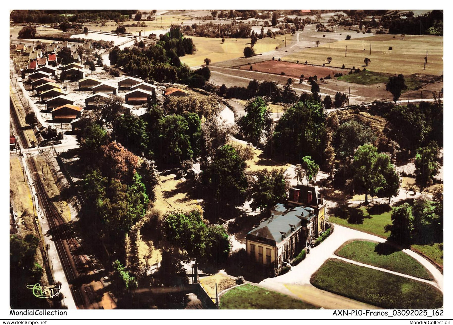AXNP10-0943-88 - CLAIREFONTAINE-ETIVAL - Vue panoramique aérienne