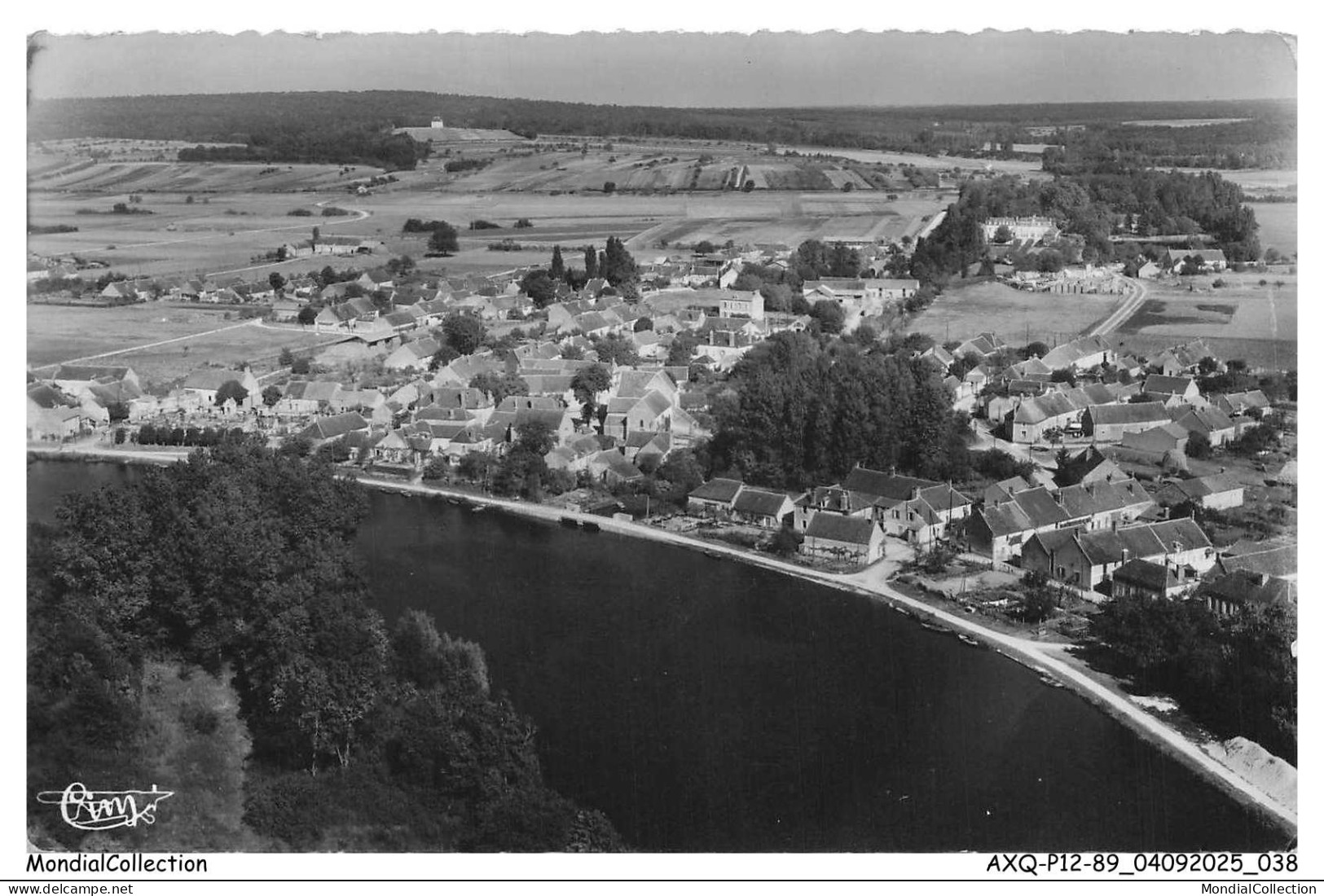 AXQP12-1040-89 - GURGY - Vue aerienne