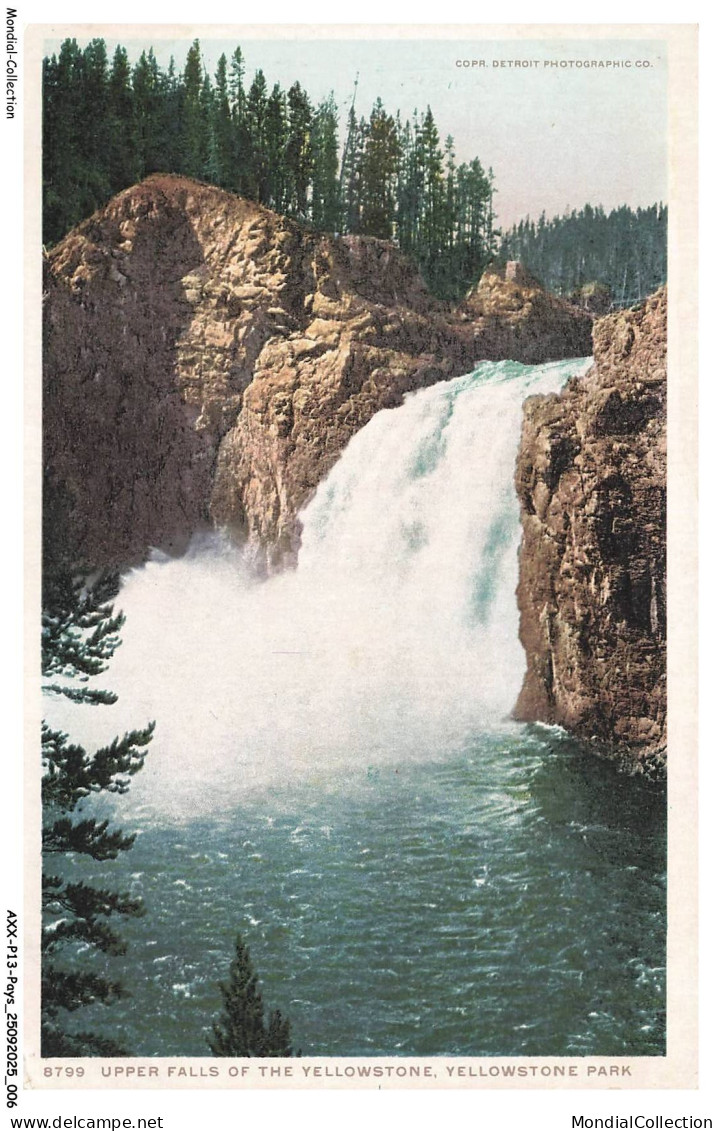 AXXP13-1310-ETATS-UNIS - YELLOWSTONE PARK - Upper falls of the yellowstone