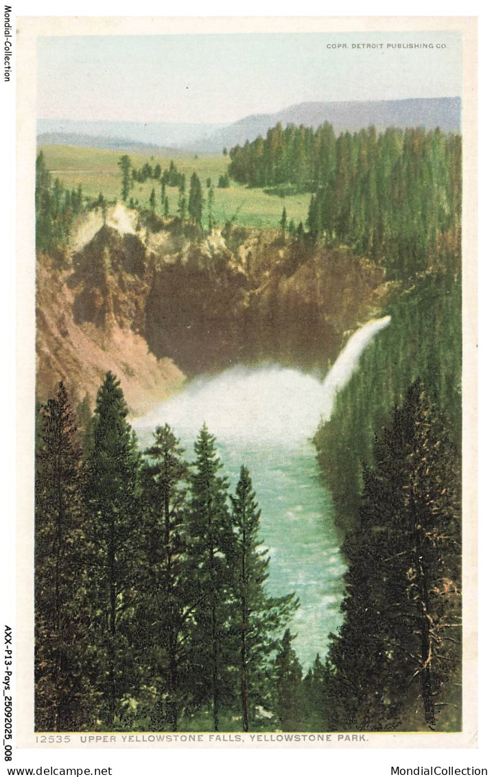 AXXP13-1311-ETATS-UNIS - YELLOWSTONE PARK - Upper yellowstone falls