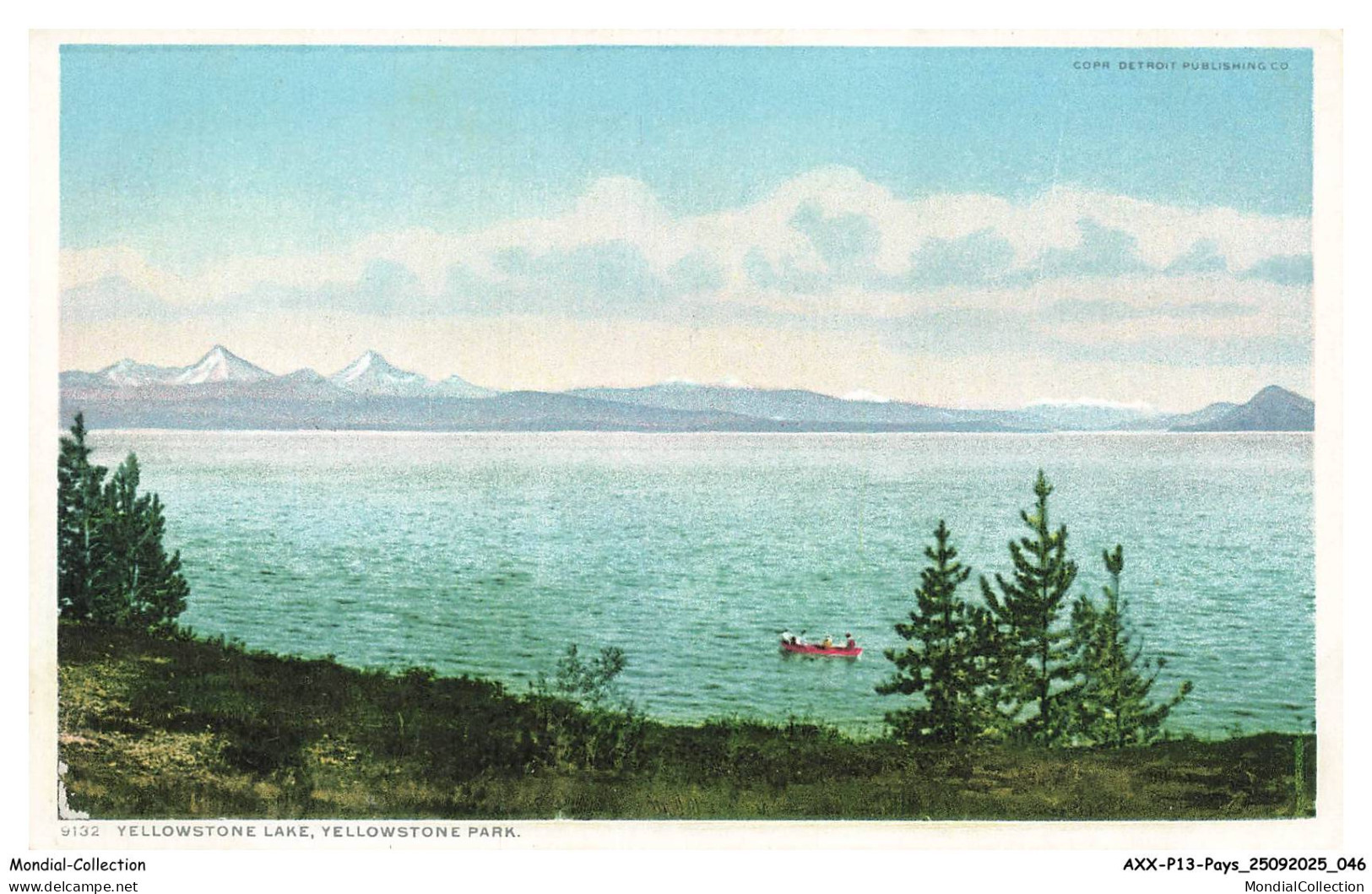 AXXP13-1330-ETATS-UNIS - YELLOWSTONE PARK - Yellowstone lake