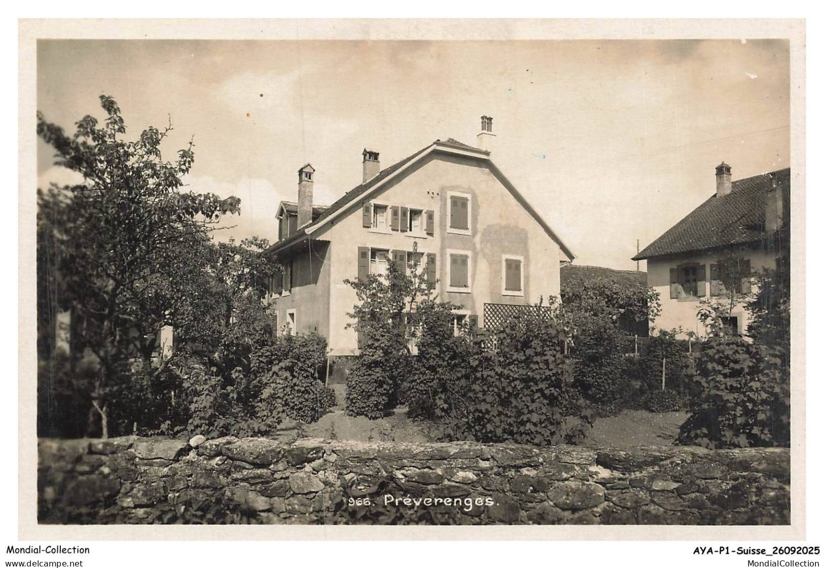 AYAP1-0001-SUISSE - PREVERENGES - Les batiments