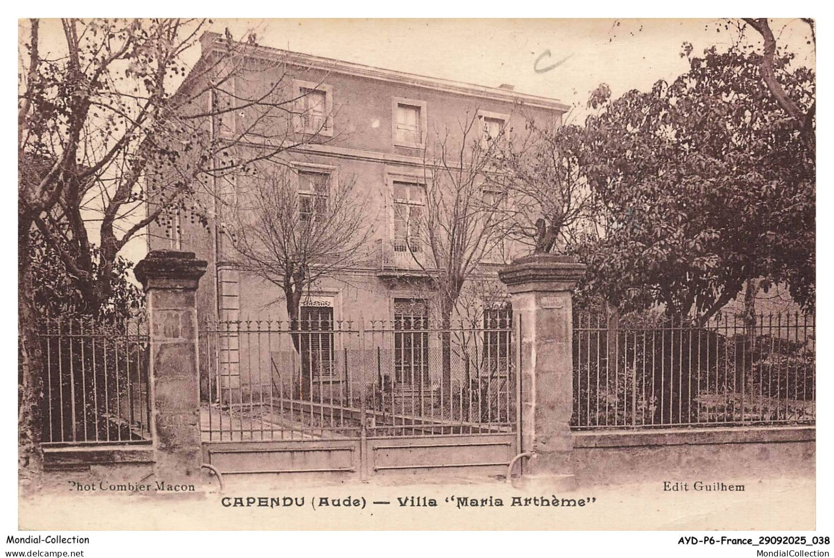 AYDP6-0510-11 - CAPENDU - Villa maria arthème