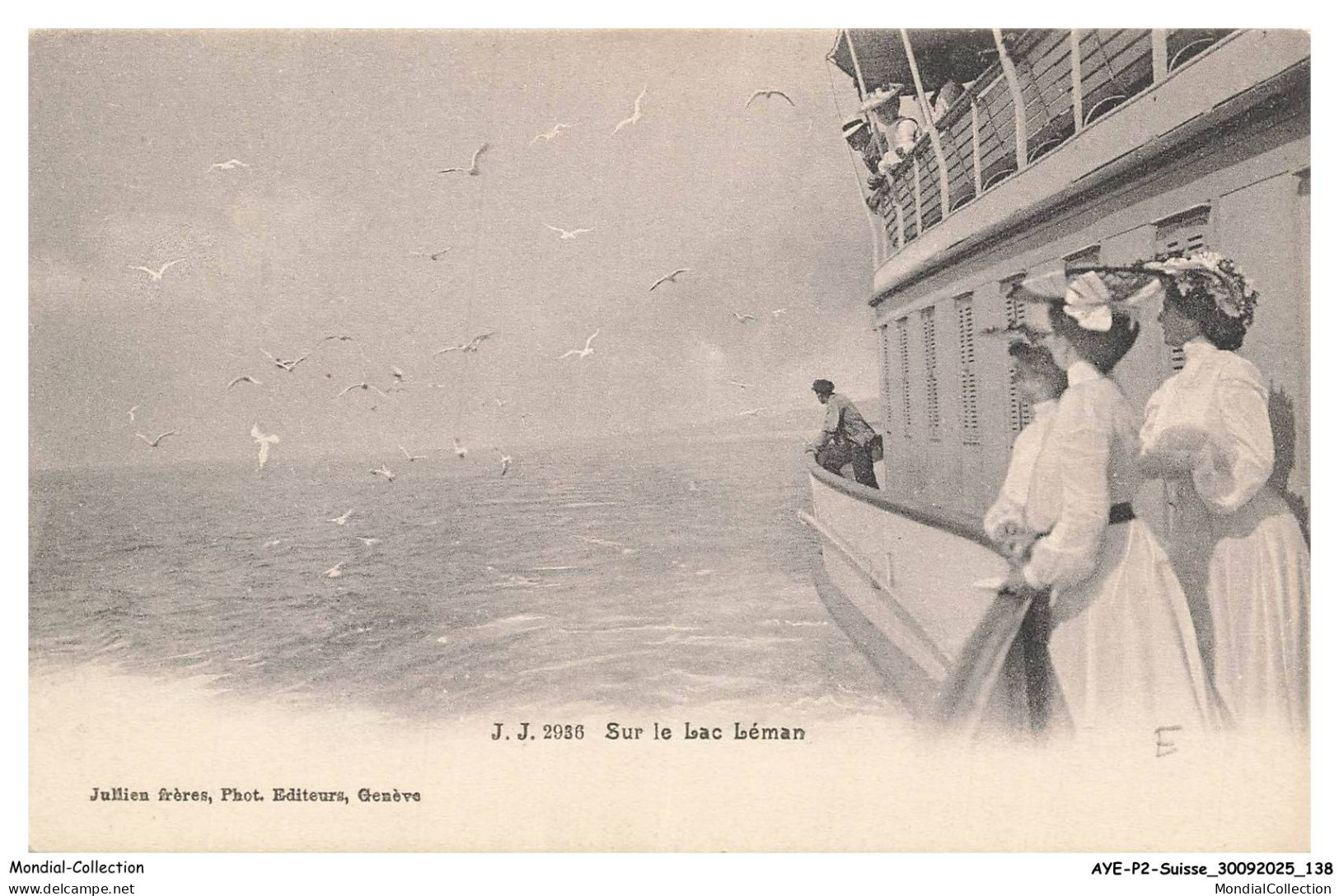 AYEP2-0130-SUISSE - Sur le lac leman