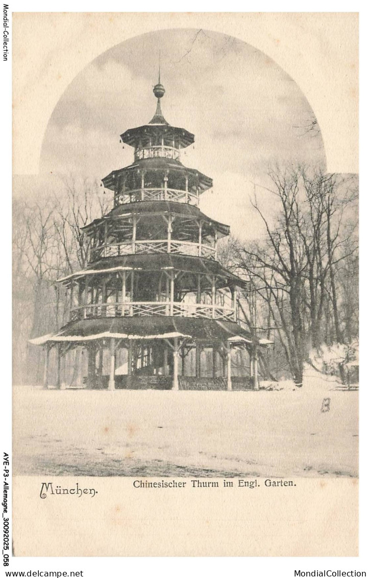 AYEP3-0163-ALLEMAGNE - Munchen - Chinesischer thurm im engi garten