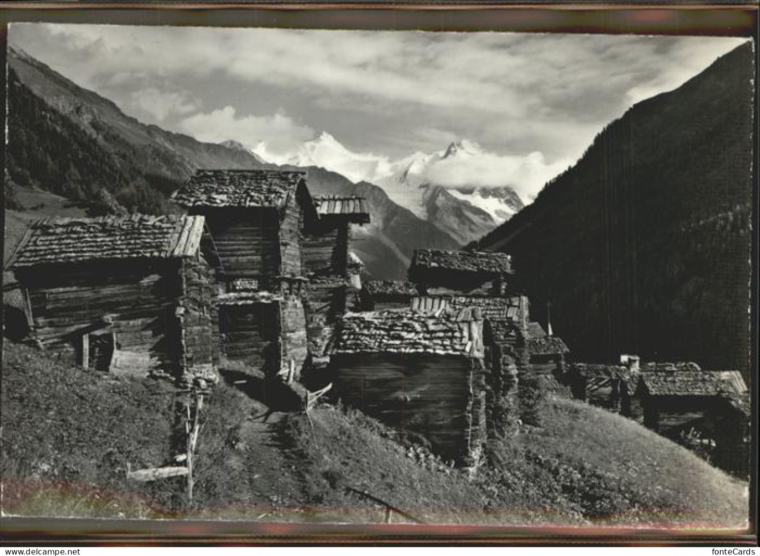 Ayer Sierre Anniviers pittoresque Ayer