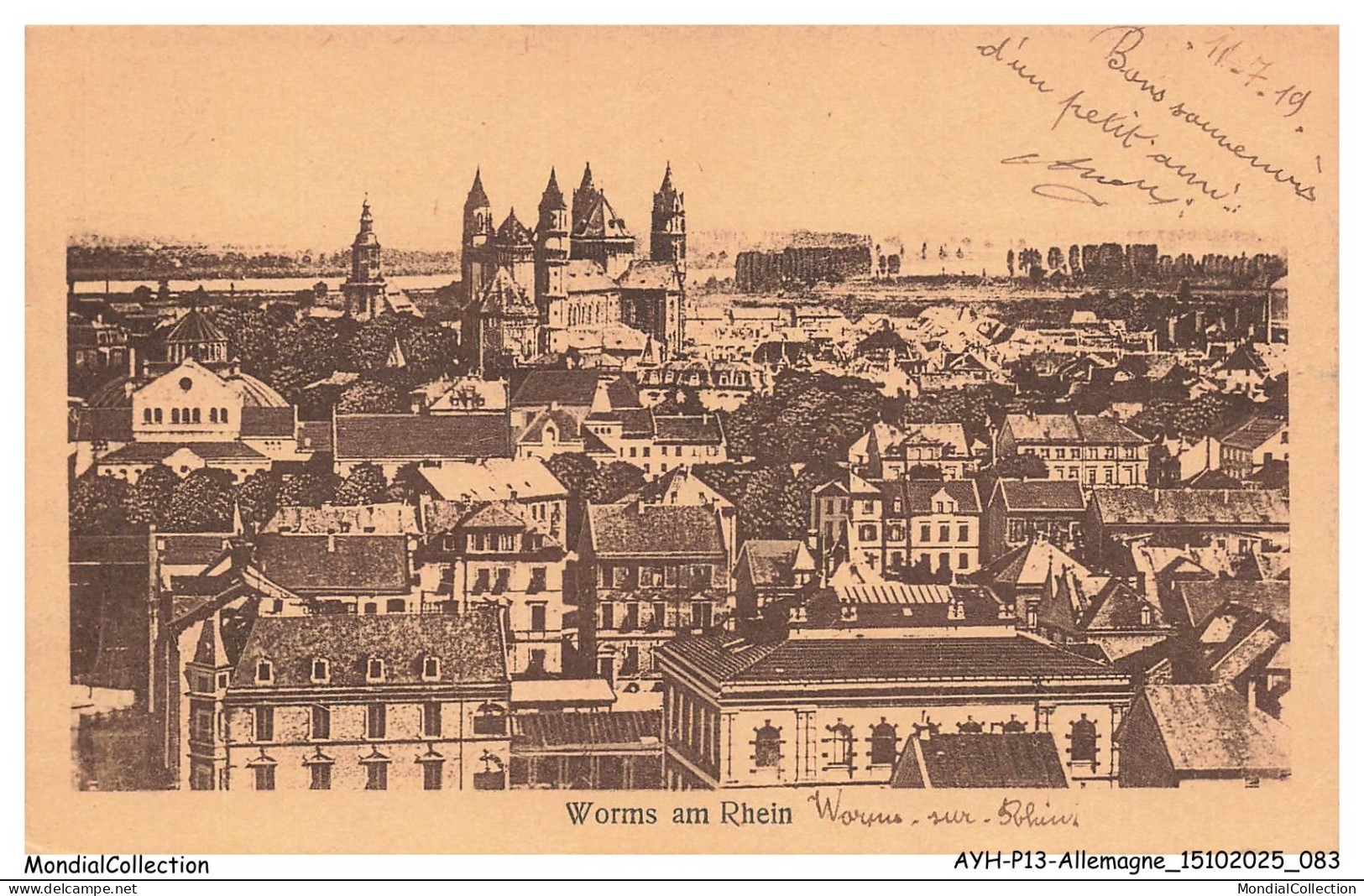 AYHP13-0860-ALLEMAGNE - Worms am Rhein