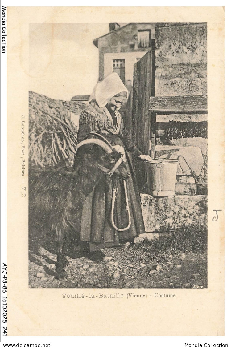 AYJP3-0390-86 - VOUILLE-LA-BATAILLE - Costume