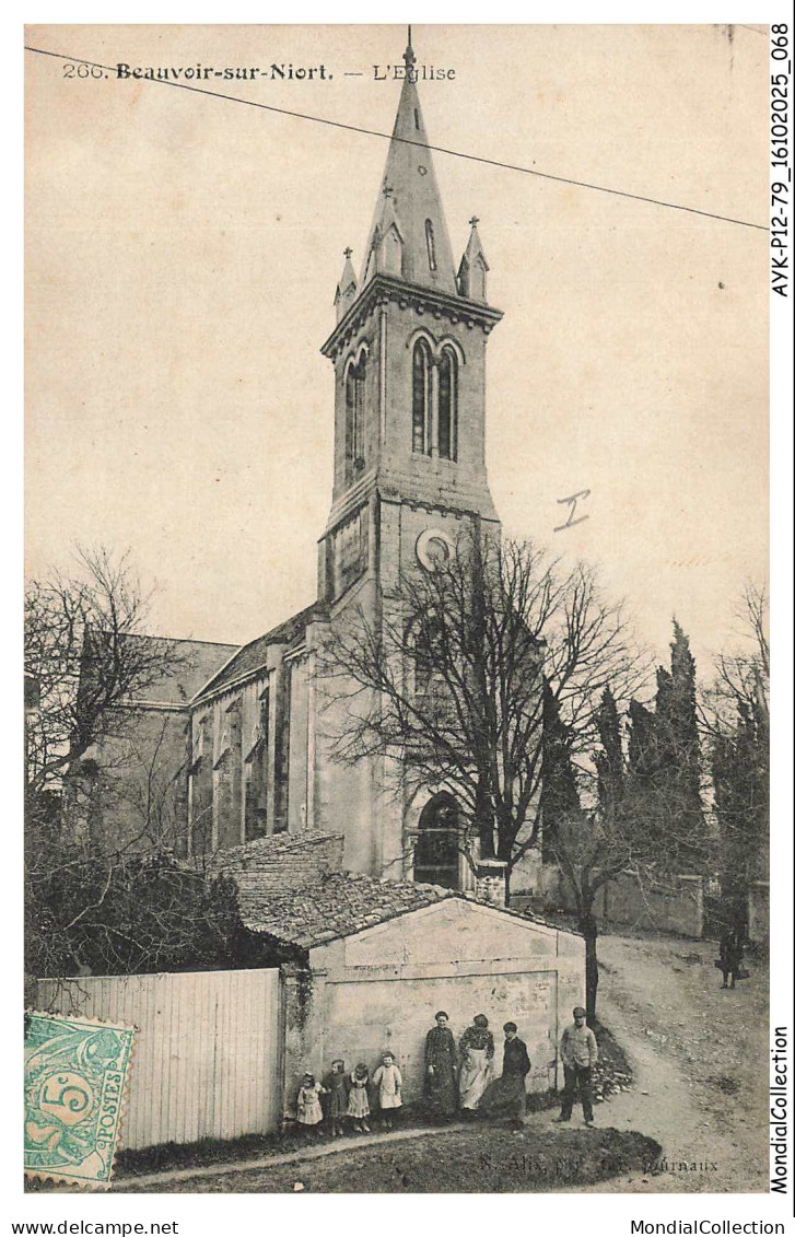 AYKP12-1179-79 - BEAUVOIR-SUR-NIORT - L'église