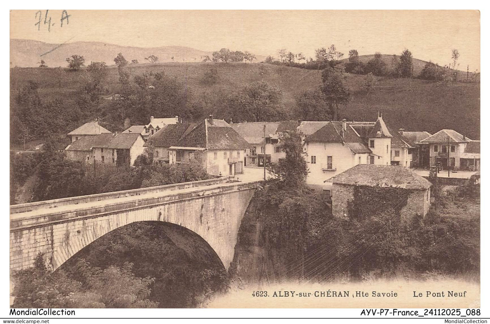 AYVP7-0675-74 - ALBY-SUR-CHERAN - Le pont neuf