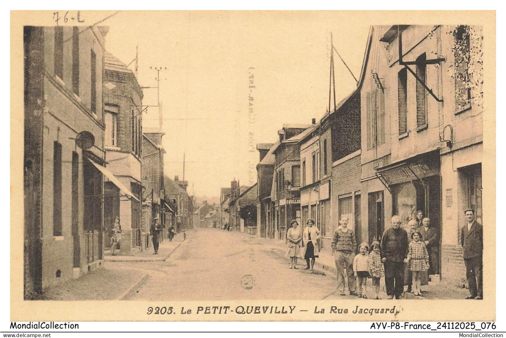 AYVP8-0781-76 - LE PETIT-QUEVILLY - La rue jacquard
